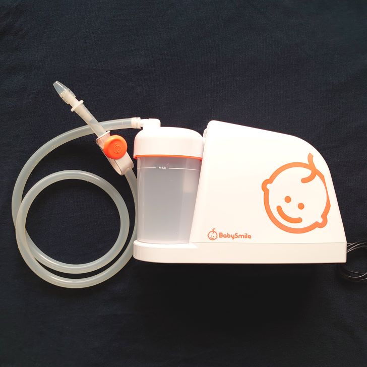 電動鼻水吸引機メルシーポットの本体画像
